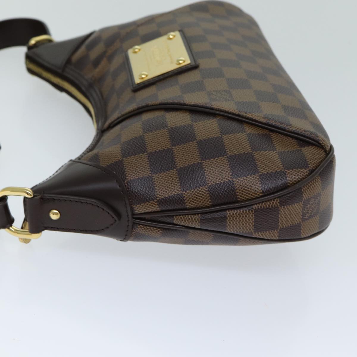 LOUIS VUITTON Damier Ebene Thames PM Shoulder Bag N48180 LV Auth 74818