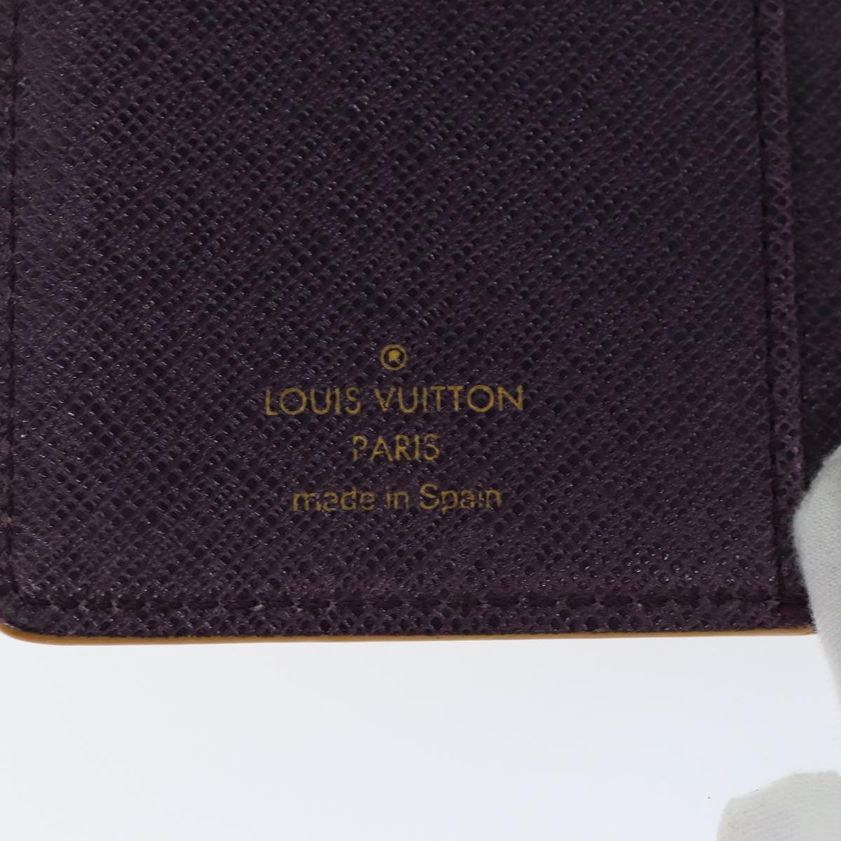 LOUIS VUITTON Epi Agenda PM Day Planner Cover Yellow R20059 LV Auth 74825