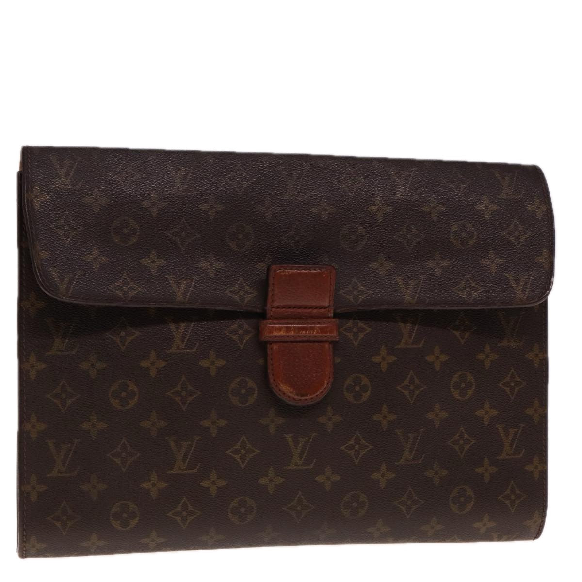 LOUIS VUITTON Monogram Posh Ministor Briefcase M53445 LV Auth 74844