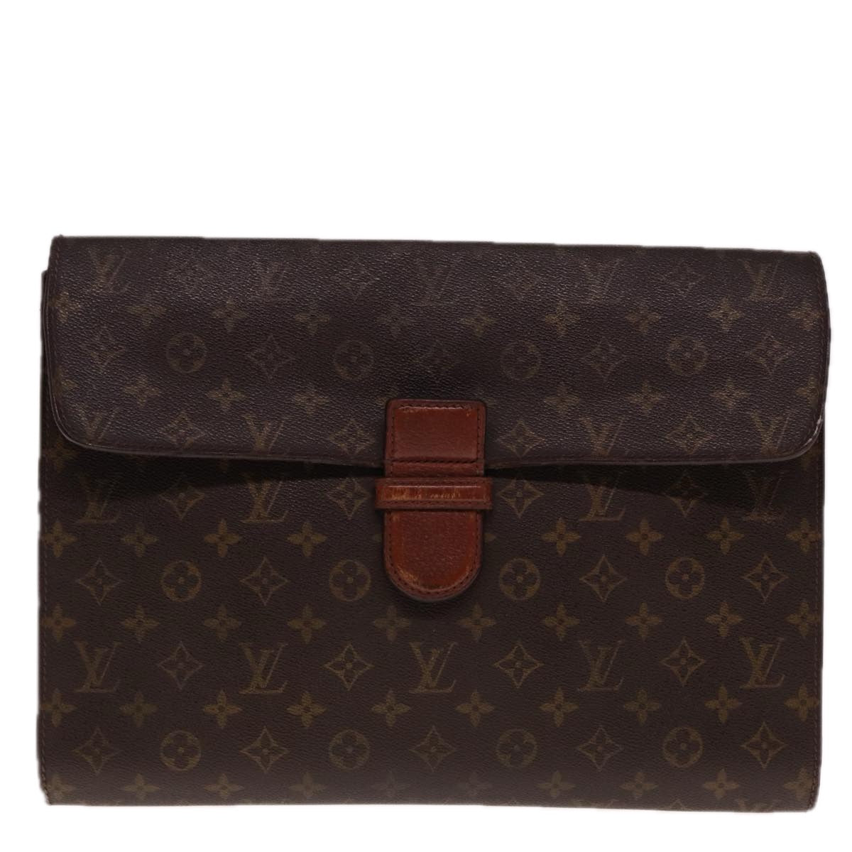 LOUIS VUITTON Monogram Posh Ministor Briefcase M53445 LV Auth 74844