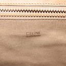 CELINE C Macadam Canvas Shoulder Bag Beige Auth 74866-17