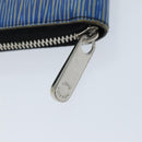 LOUIS VUITTON Epi Zippy Wallet Long Wallet Blue M61873 LV Auth 74868-8