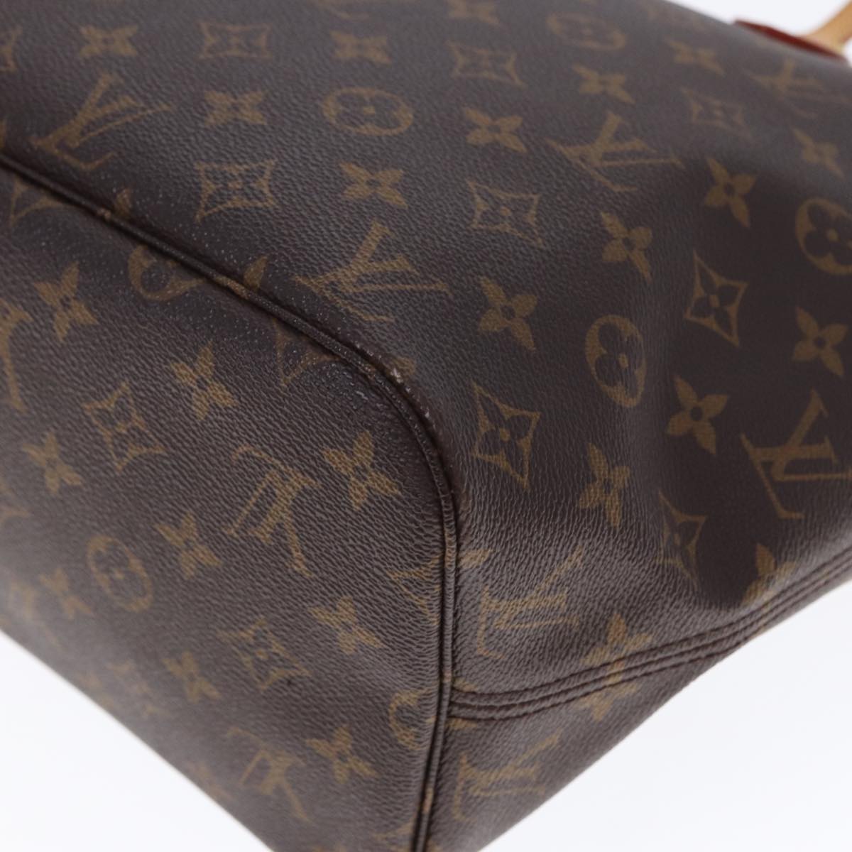 LOUIS VUITTON Monogram Neverfull MM Tote Bag M40156 LV Auth 74879