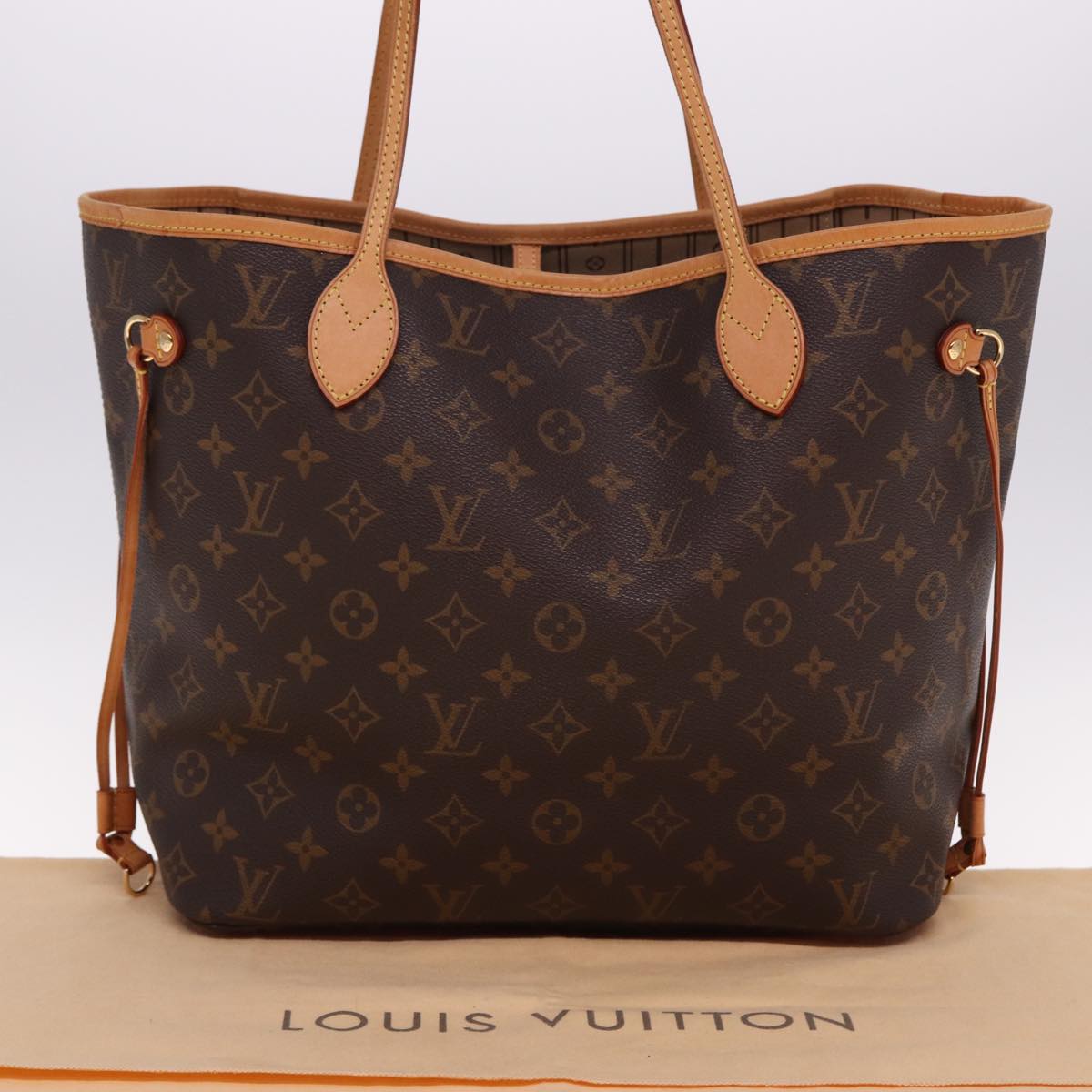 LOUIS VUITTON Monogram Neverfull MM Tote Bag M40156 LV Auth 74879