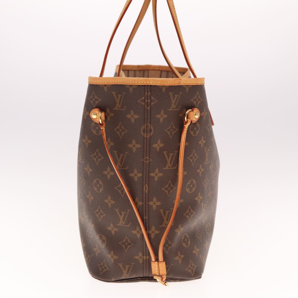 LOUIS VUITTON Monogram Neverfull MM Tote Bag M40156 LV Auth 74879