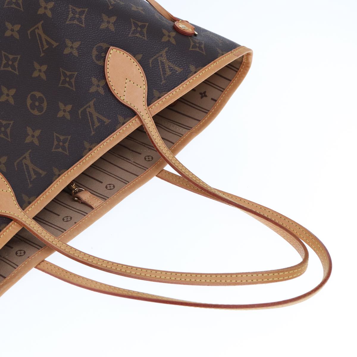 LOUIS VUITTON Monogram Neverfull MM Tote Bag M40156 LV Auth 74879