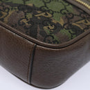 GUCCI GG Canvas Web Sherry Line GUCCIxPALACE Bag Camouflage 723142 Auth 74880SV-16