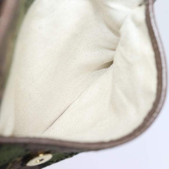 GUCCI GG Canvas Web Sherry Line GUCCIxPALACE Bag Camouflage 723142 Auth 74880SV