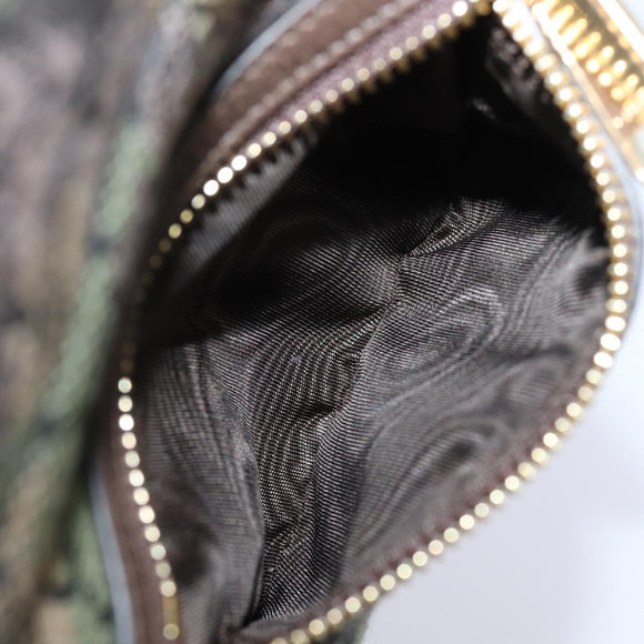 GUCCI GG Canvas Web Sherry Line GUCCIxPALACE Bag Camouflage 723142 Auth 74880SV