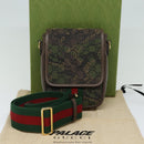GUCCI GG Canvas Web Sherry Line GUCCIxPALACE Bag Camouflage 723142 Auth 74880SV-12