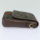 GUCCI GG Canvas Web Sherry Line GUCCIxPALACE Bag Camouflage 723142 Auth 74880SV-4