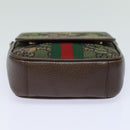 GUCCI GG Canvas Web Sherry Line GUCCIxPALACE Bag Camouflage 723142 Auth 74880SV-6