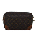 LOUIS VUITTON Monogram Compiegne 28 Clutch Bag M51845 LV Auth 74902-2
