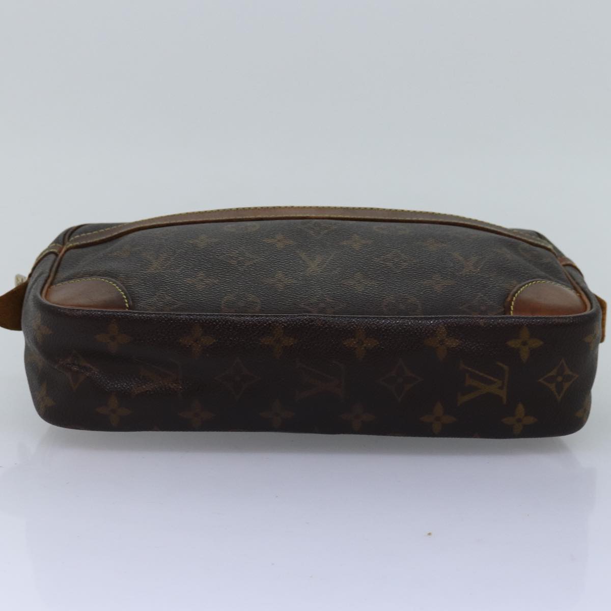 LOUIS VUITTON Monogram Compiegne 28 Clutch Bag M51845 LV Auth 74902