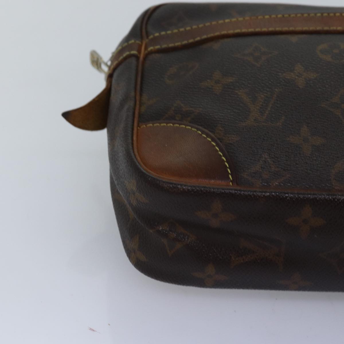 LOUIS VUITTON Monogram Compiegne 28 Clutch Bag M51845 LV Auth 74902