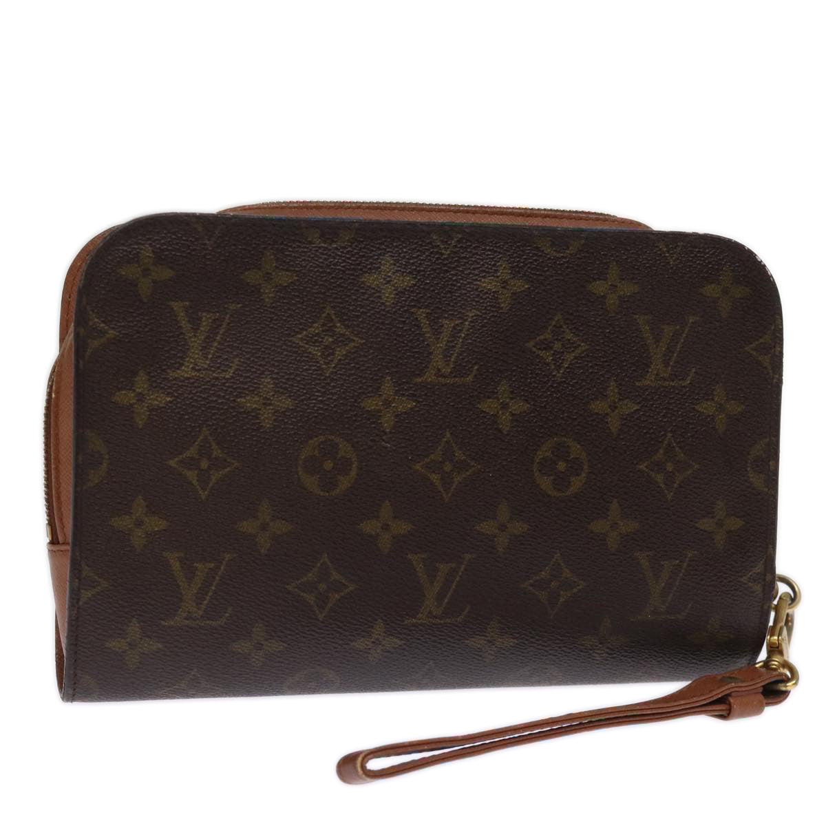 LOUIS VUITTON Monogram Orsay Clutch Bag M51790 LV Auth 74903