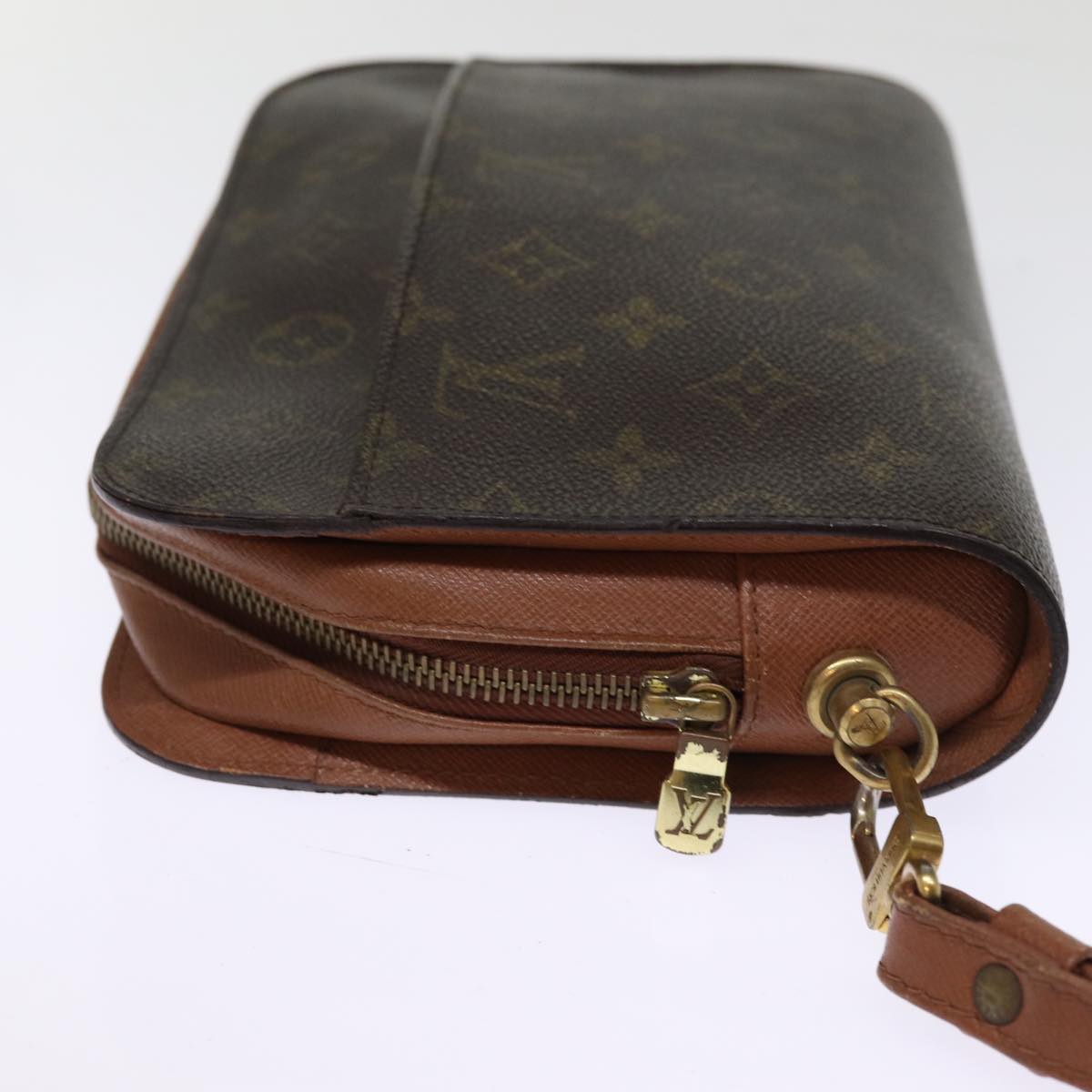 LOUIS VUITTON Monogram Orsay Clutch Bag M51790 LV Auth 74903