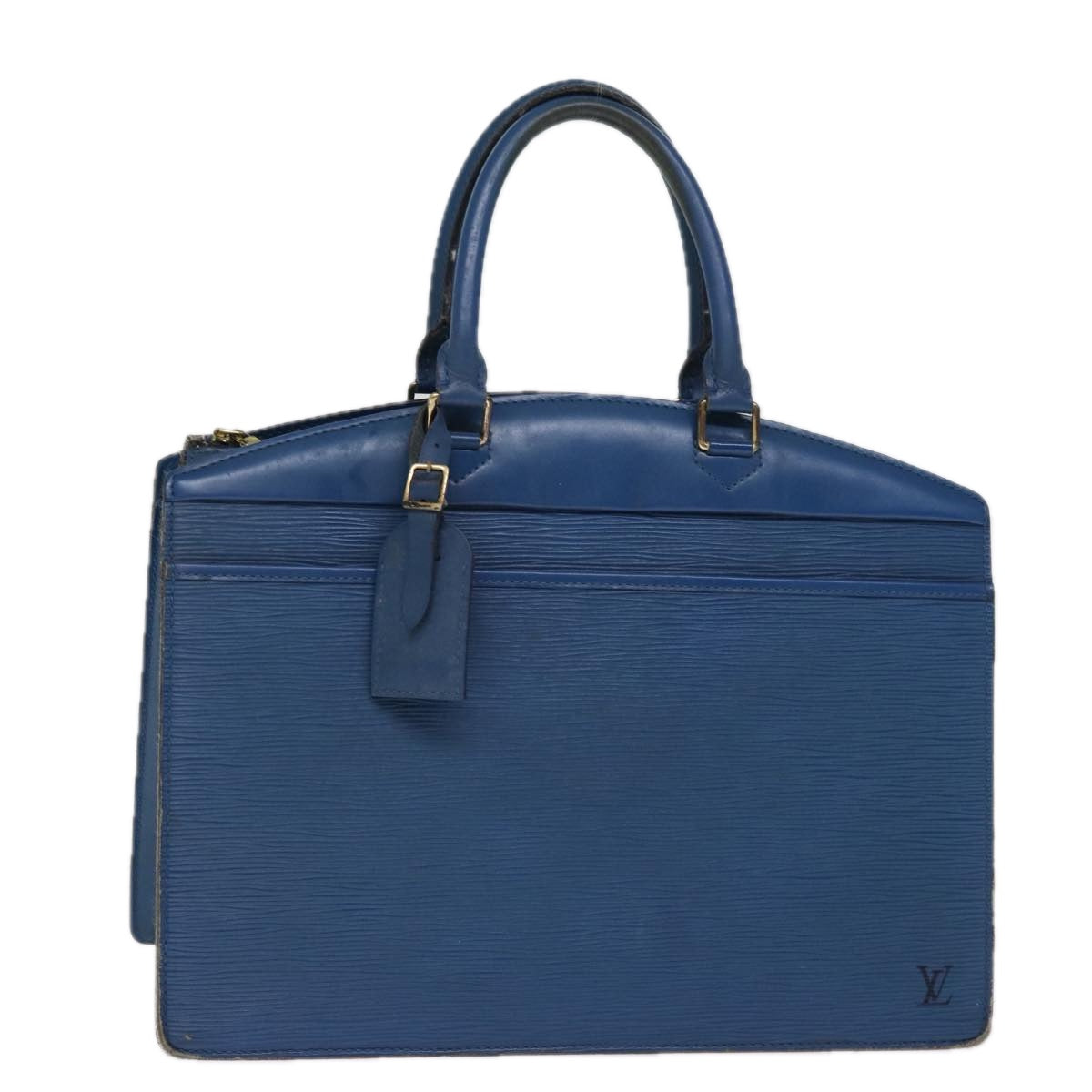LOUIS VUITTON Epi Riviera Hand Bag Blue M48185 LV Auth 74945