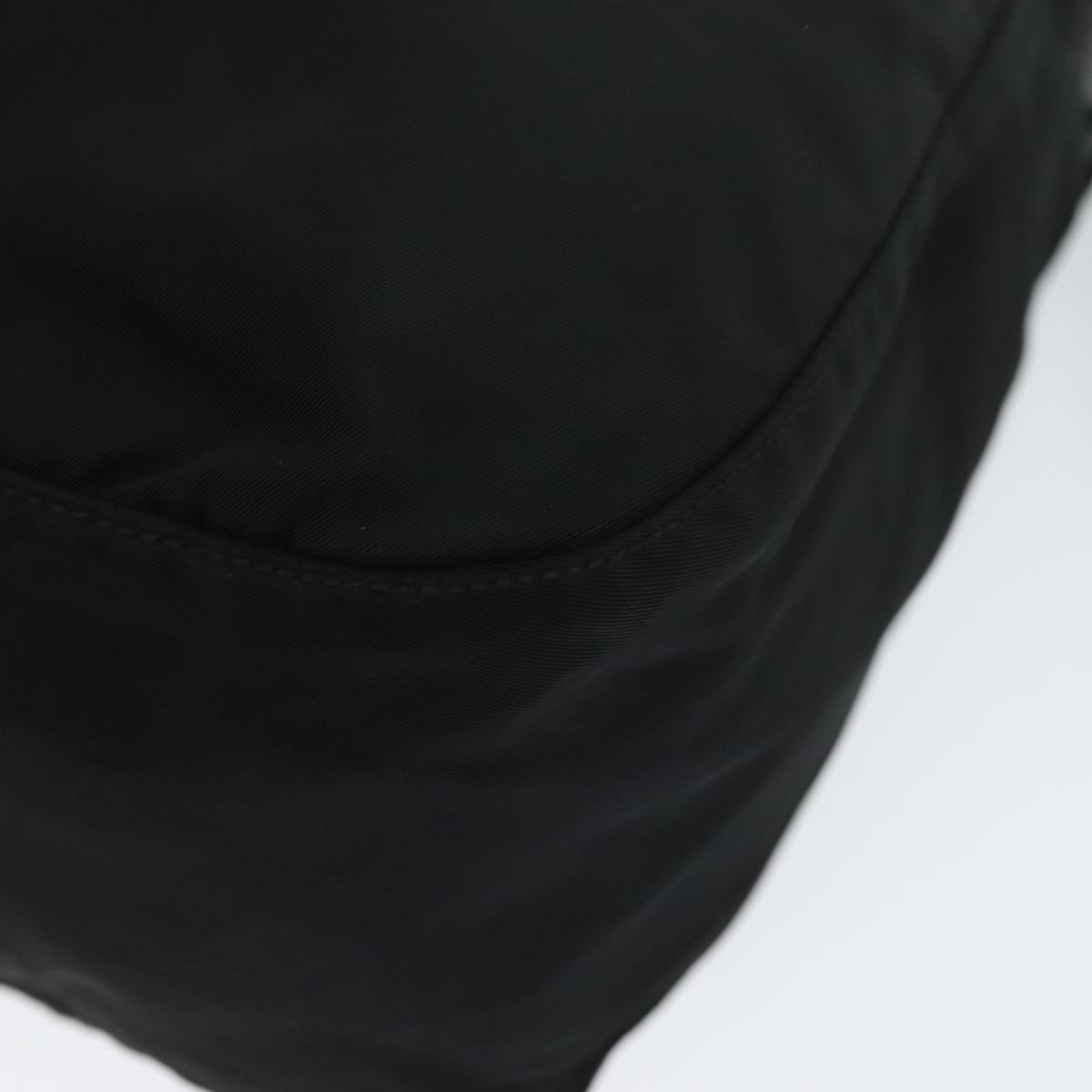 PRADA Shoulder Bag Nylon Black Auth 74965