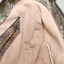 GUCCI GG Supreme Web Sherry Line Jackie Bag BALENCIAGA Beige 636706 Auth 74999SAV-21