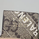 GUCCI GG Supreme Web Sherry Line Jackie Bag BALENCIAGA Beige 636706 Auth 74999SAV-11