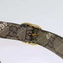 GUCCI GG Supreme Web Sherry Line Jackie Bag BALENCIAGA Beige 636706 Auth 74999SAV-8