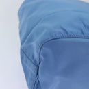PRADA Drawstring Pouch Nylon Light Blue Auth 75006-15