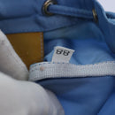 PRADA Drawstring Pouch Nylon Light Blue Auth 75006-12