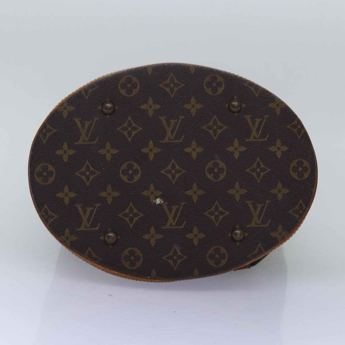 LOUIS VUITTON Monogram Bucket GM Shoulder Bag M42236 LV Auth 75011