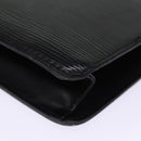 LOUIS VUITTON Epi Pochette Homme Clutch Bag Black M52522 LV Auth 75013-16