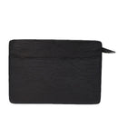 LOUIS VUITTON Epi Pochette Homme Clutch Bag Black M52522 LV Auth 75013-13