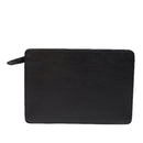 LOUIS VUITTON Epi Pochette Homme Clutch Bag Black M52522 LV Auth 75013-2