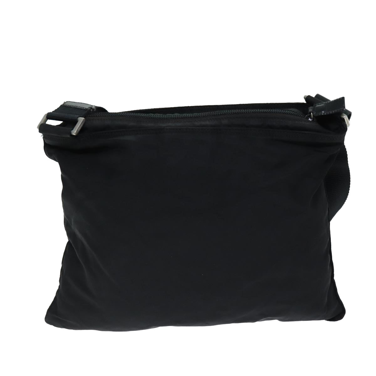 PRADA Shoulder Bag Nylon Black Auth 75019 - 0