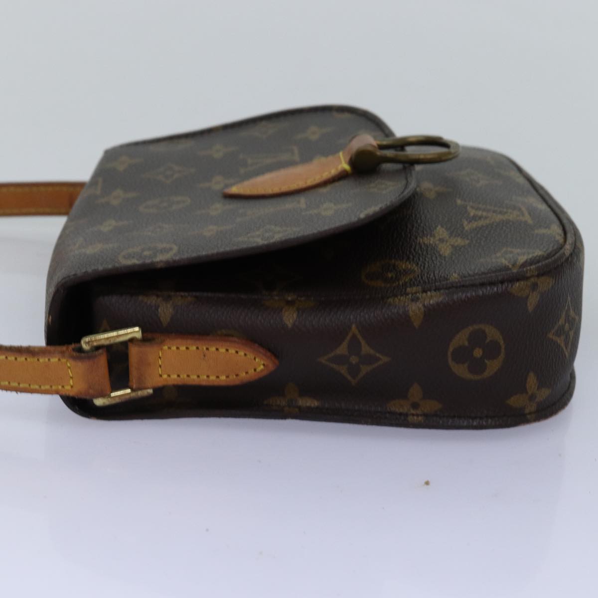 LOUIS VUITTON Monogram Saint Cloud MM Shoulder Bag M51243 LV Auth 75029