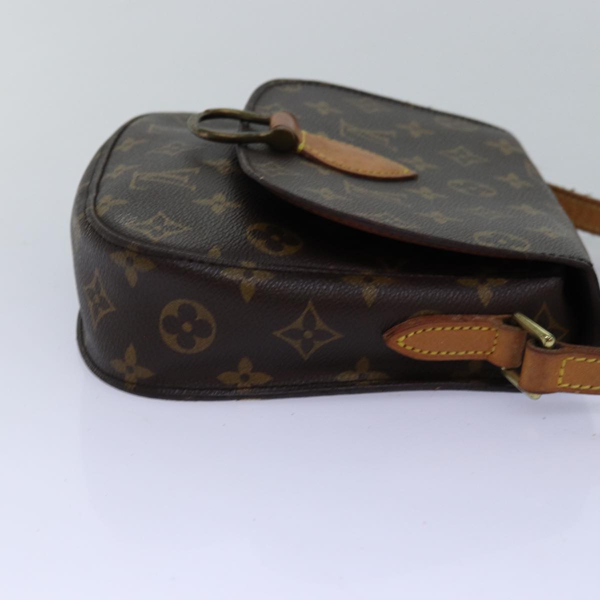 LOUIS VUITTON Monogram Saint Cloud MM Shoulder Bag M51243 LV Auth 75029