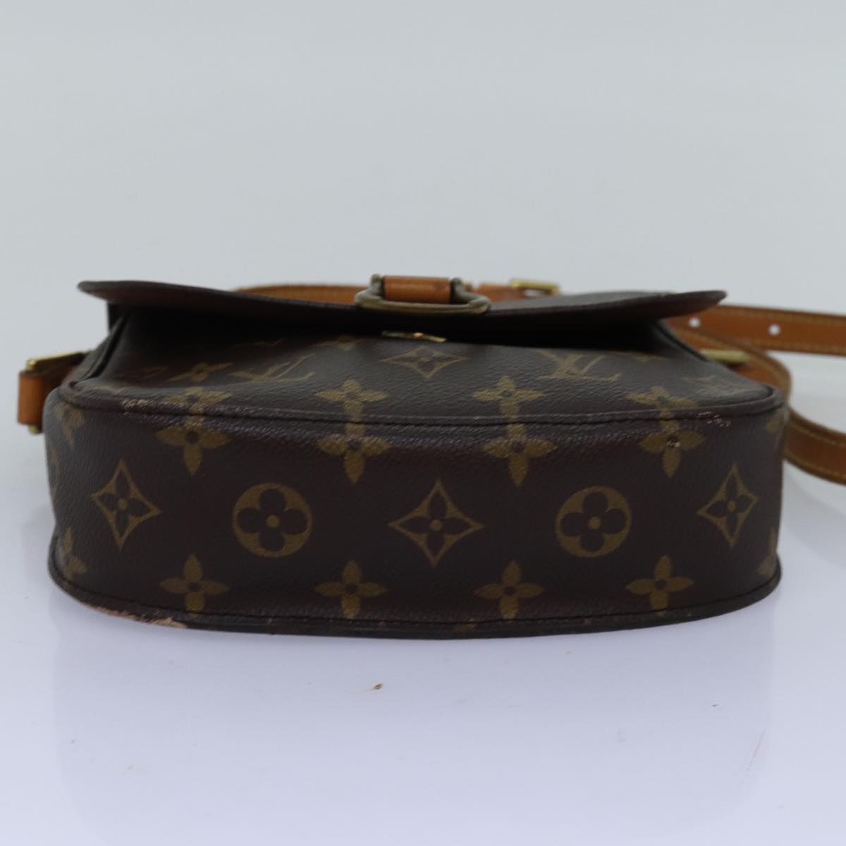 LOUIS VUITTON Monogram Saint Cloud MM Shoulder Bag M51243 LV Auth 75029