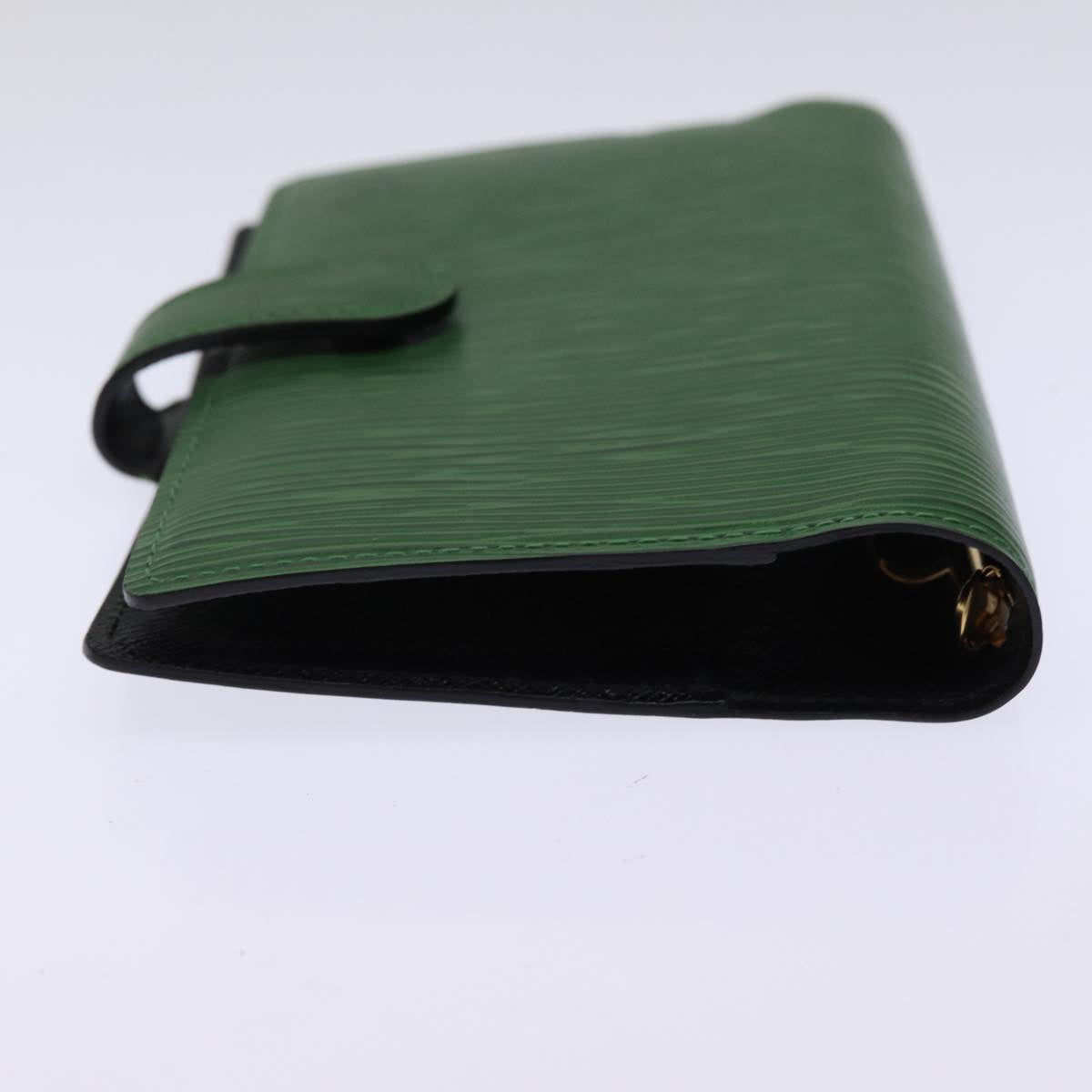 LOUIS VUITTON Epi Agenda PM Day Planner Cover Green R20054 LV Auth 75038