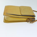 LOUIS VUITTON Monogram Vernis Motto Accessory Pouch Gris M91030 LV Auth 75041-3