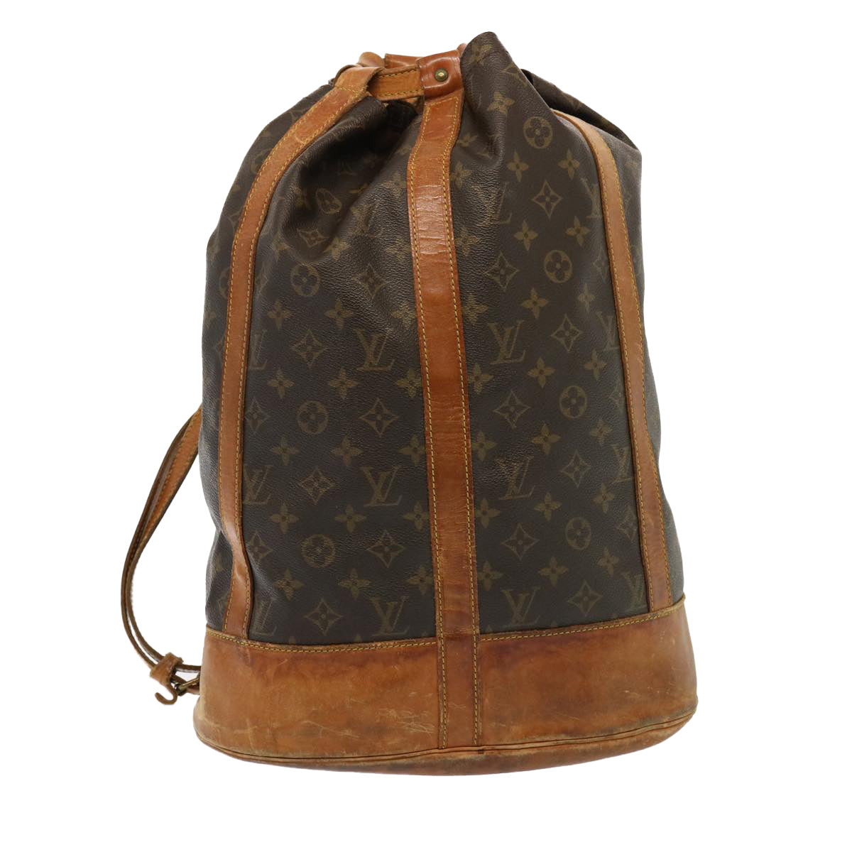 LOUIS VUITTON Monogram Randonnee GM Shoulder Bag M42244 LV Auth 75070