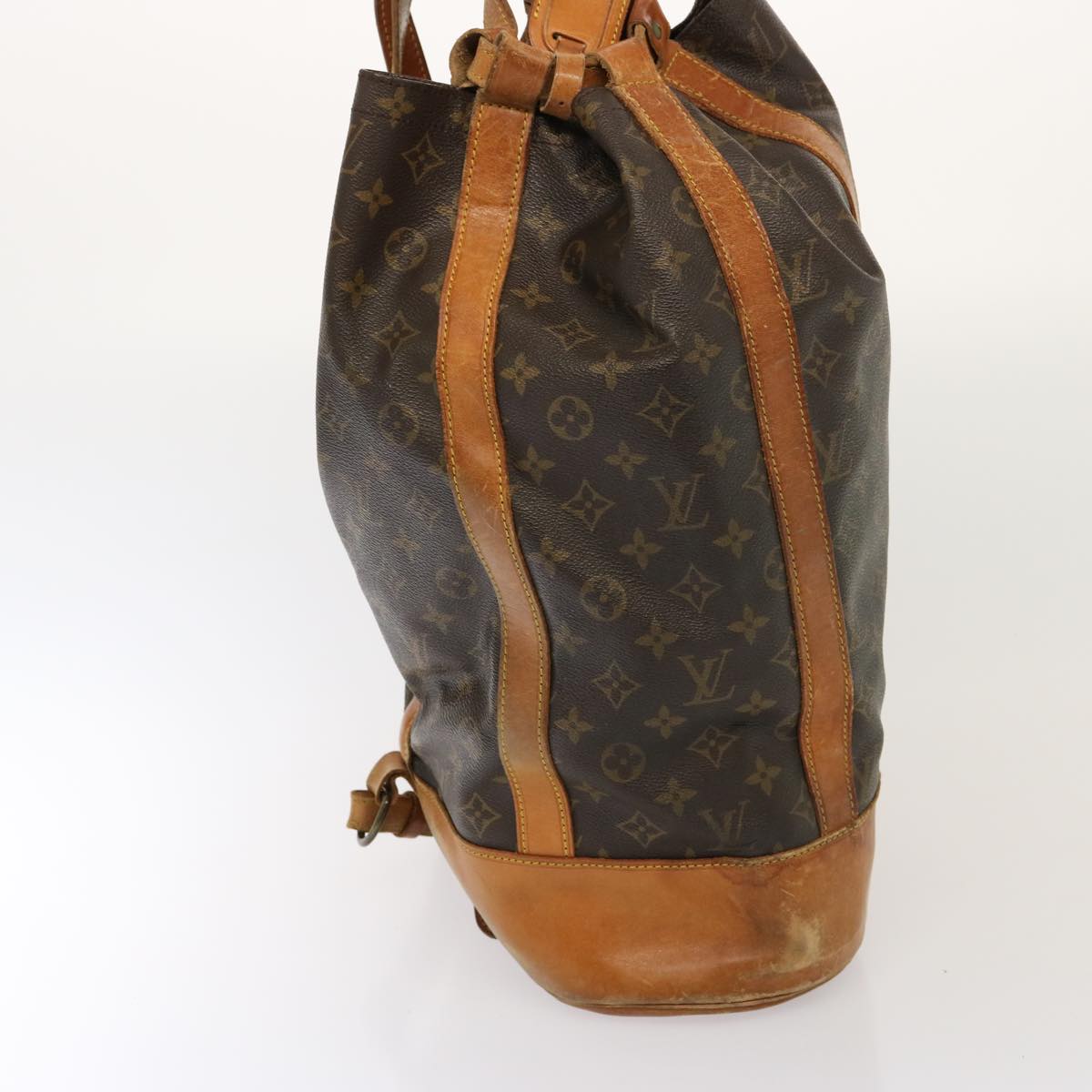 LOUIS VUITTON Monogram Randonnee GM Shoulder Bag M42244 LV Auth 75070