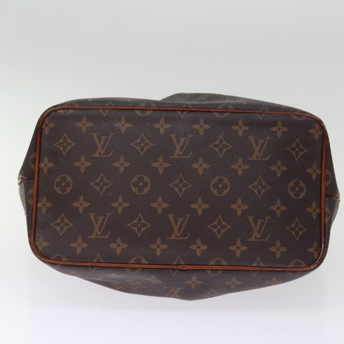 LOUIS VUITTON Monogram Palermo PM Tote Bag M40145 LV Auth 75078