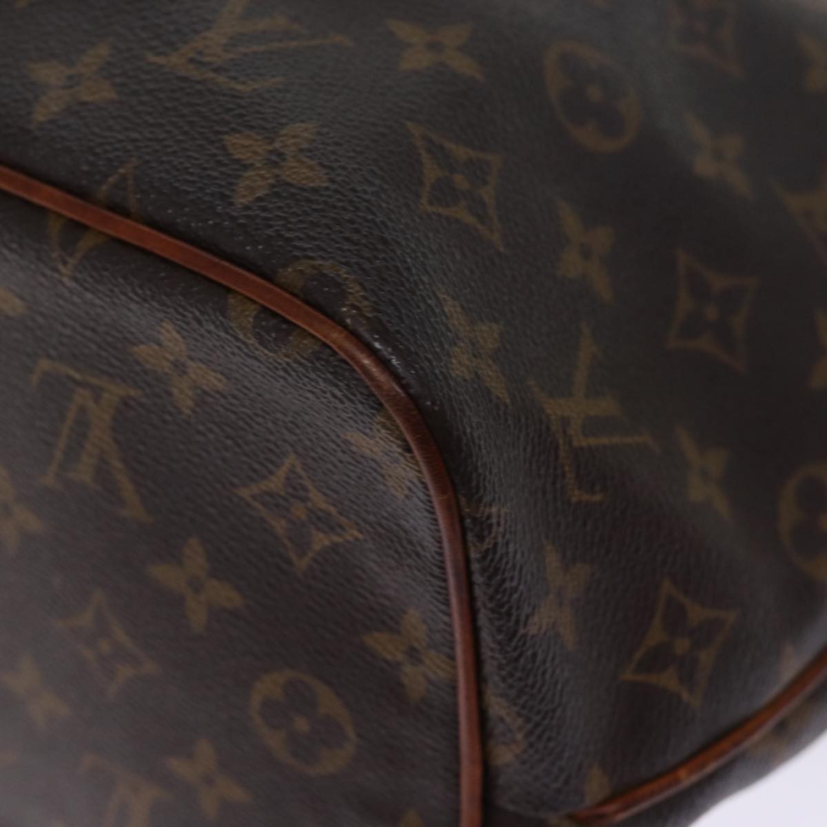 LOUIS VUITTON Monogram Palermo PM Tote Bag M40145 LV Auth 75078