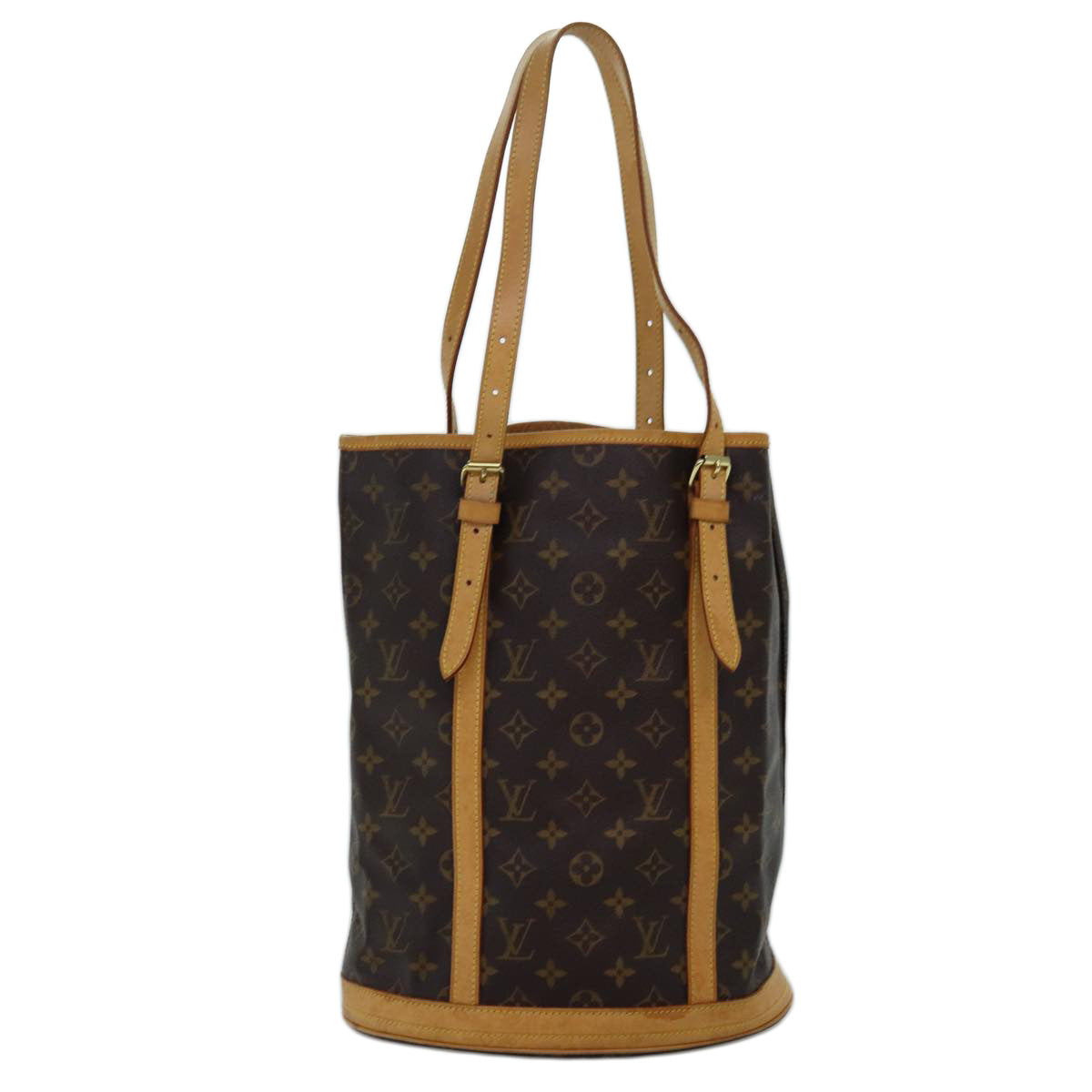 LOUIS VUITTON Monogram Bucket GM Shoulder Bag M42236 LV Auth 75082