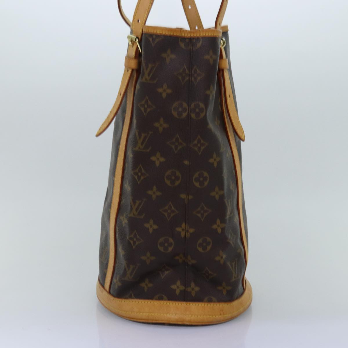 LOUIS VUITTON Monogram Bucket GM Shoulder Bag M42236 LV Auth 75082