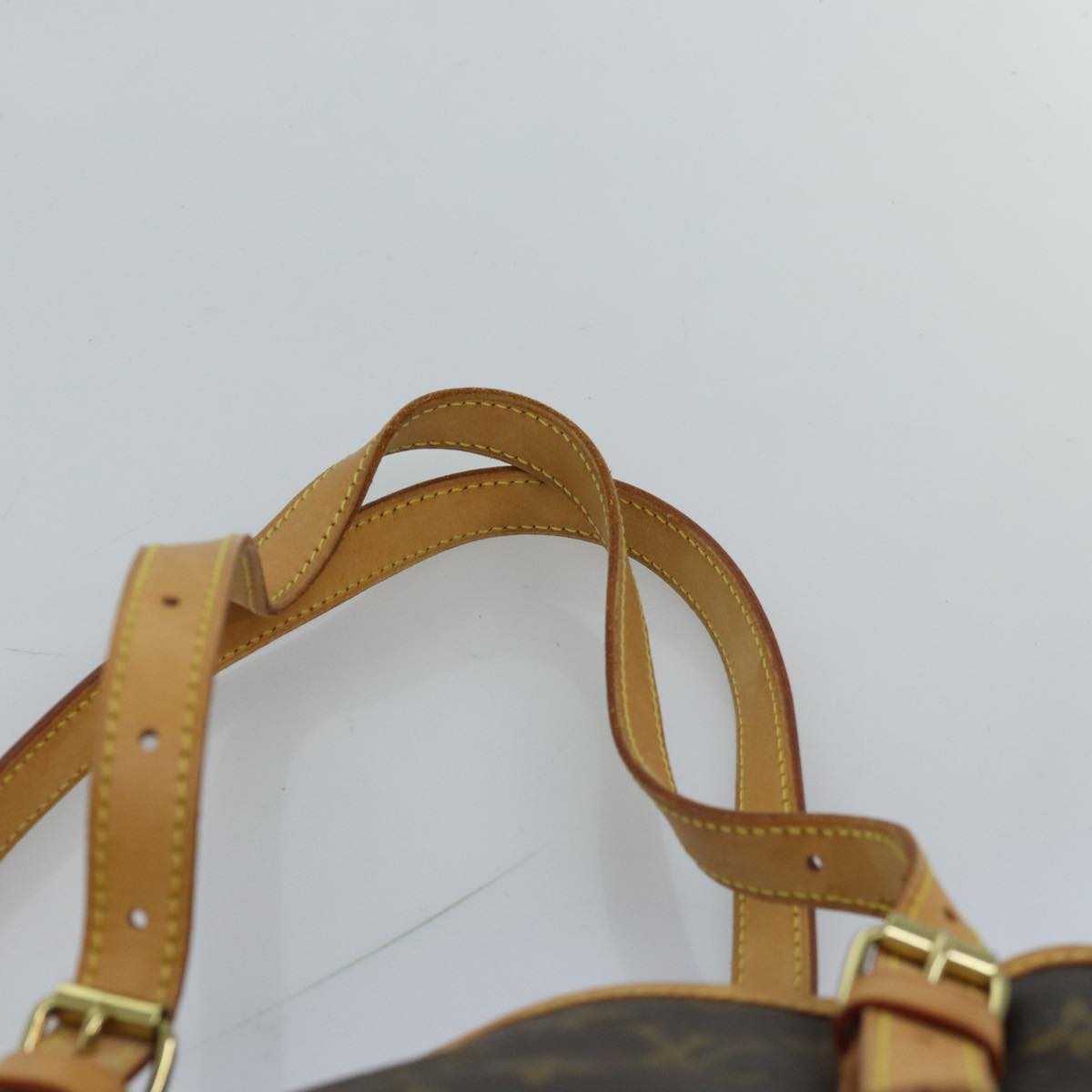 LOUIS VUITTON Monogram Bucket GM Shoulder Bag M42236 LV Auth 75082