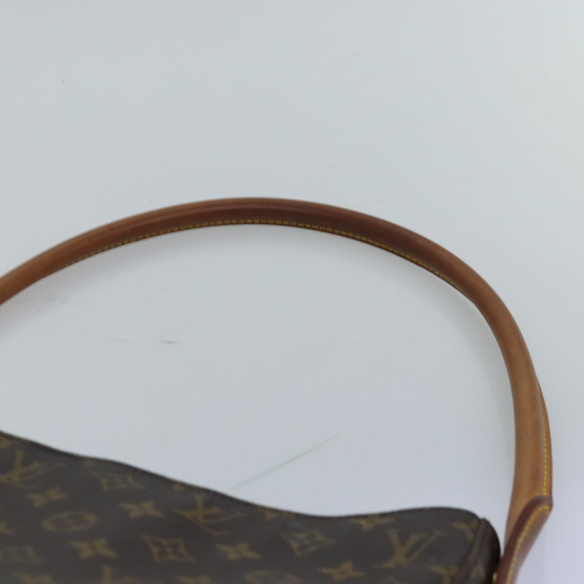 LOUIS VUITTON Monogram Looping GM Shoulder Bag M51145 LV Auth 75087