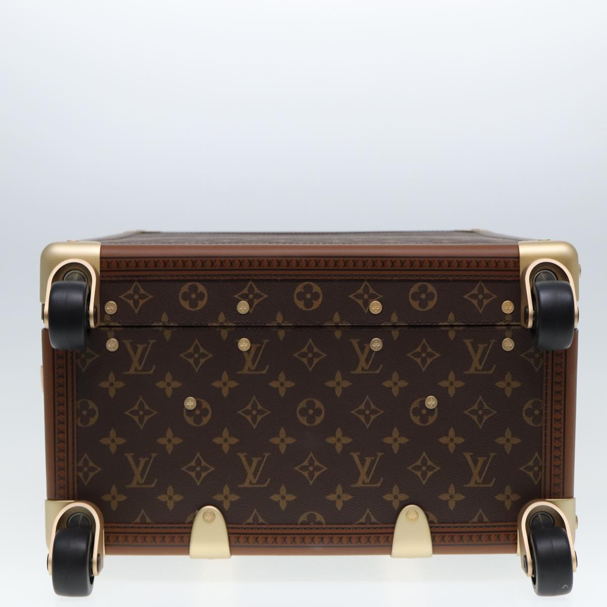 LOUIS VUITTON Monogram Rolling Trunk M20212 LV Auth 75137S