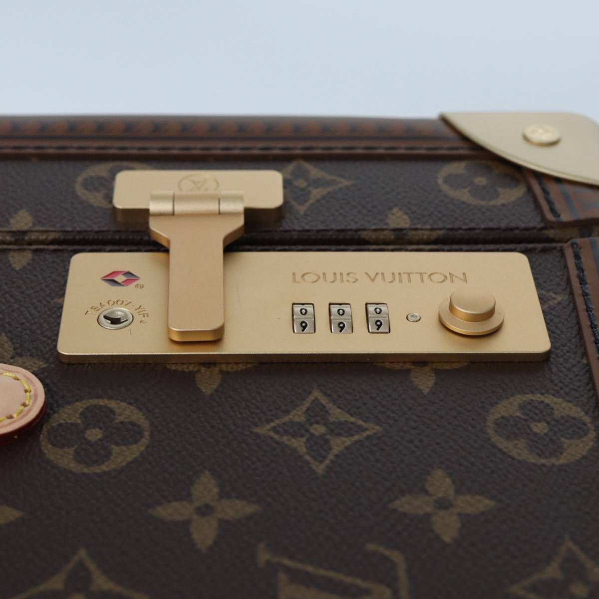 LOUIS VUITTON Monogram Rolling Trunk M20212 LV Auth 75137S