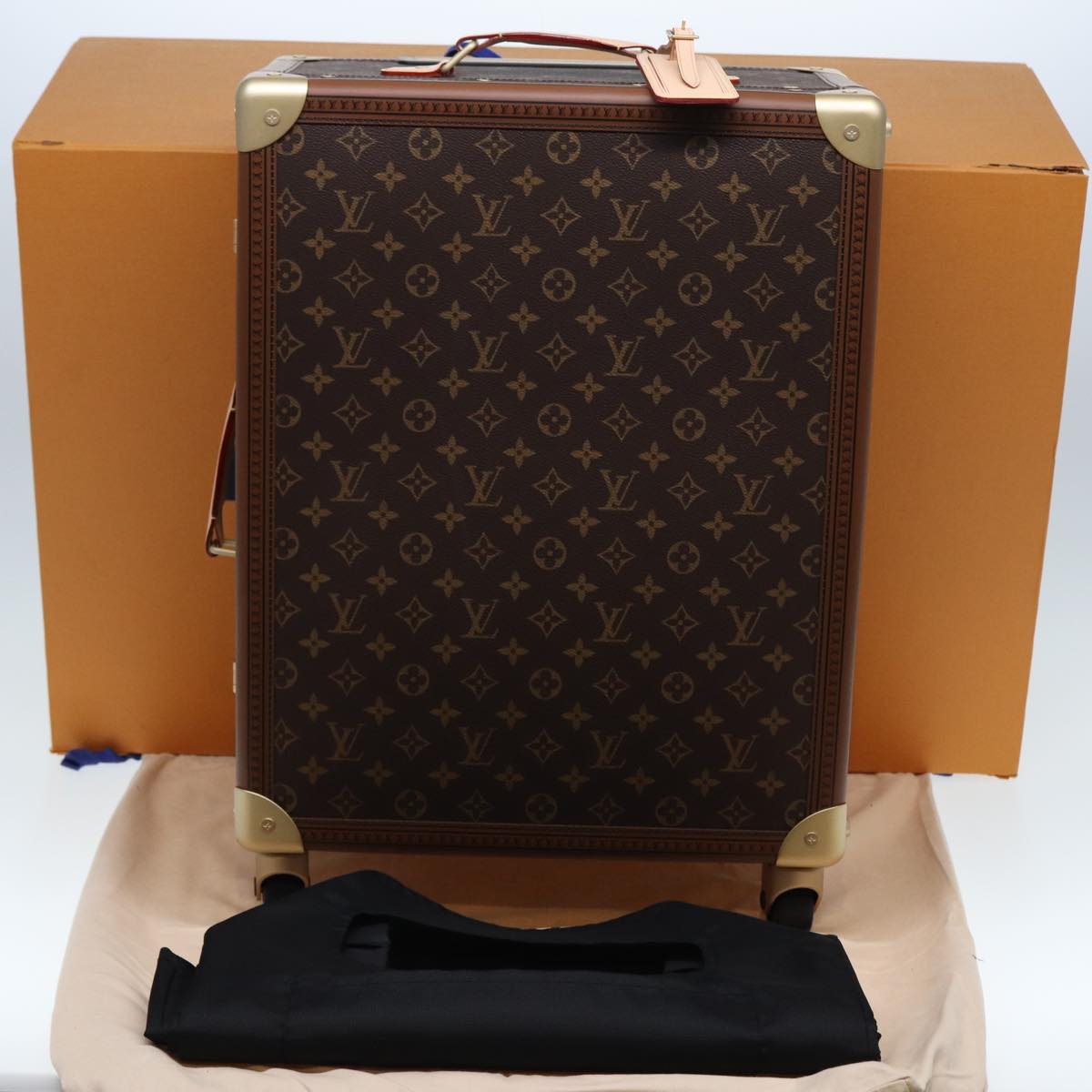 LOUIS VUITTON Monogram Rolling Trunk M20212 LV Auth 75137S