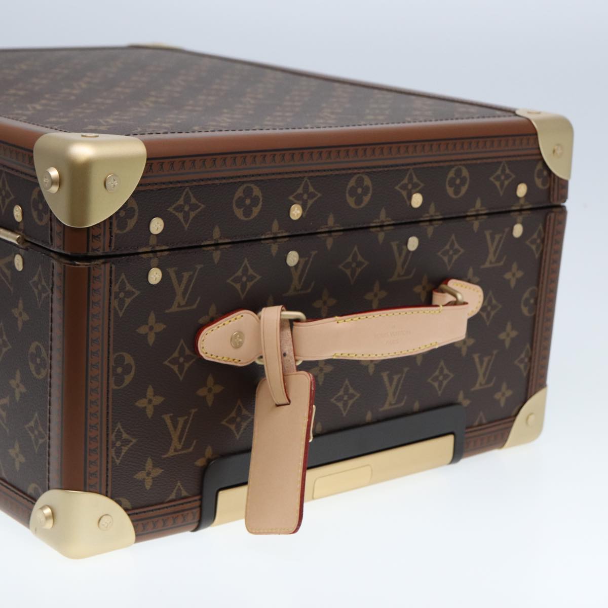 LOUIS VUITTON Monogram Rolling Trunk M20212 LV Auth 75137S